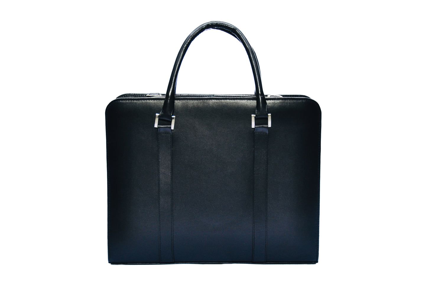 Black Leather Laptop Bag