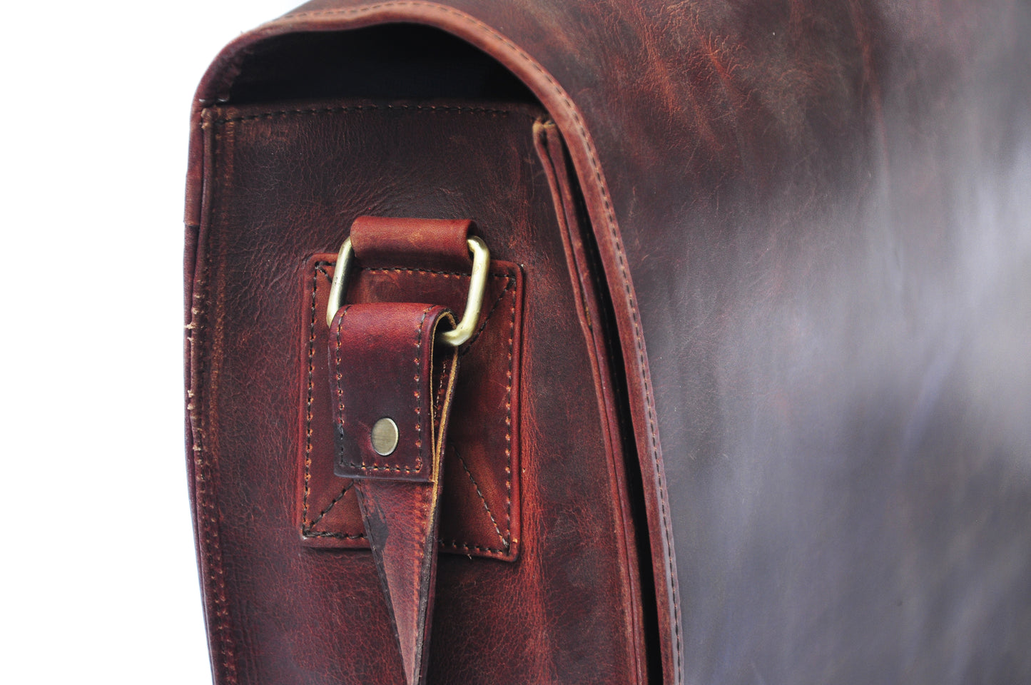 Crazy Horse Leather Backpack 