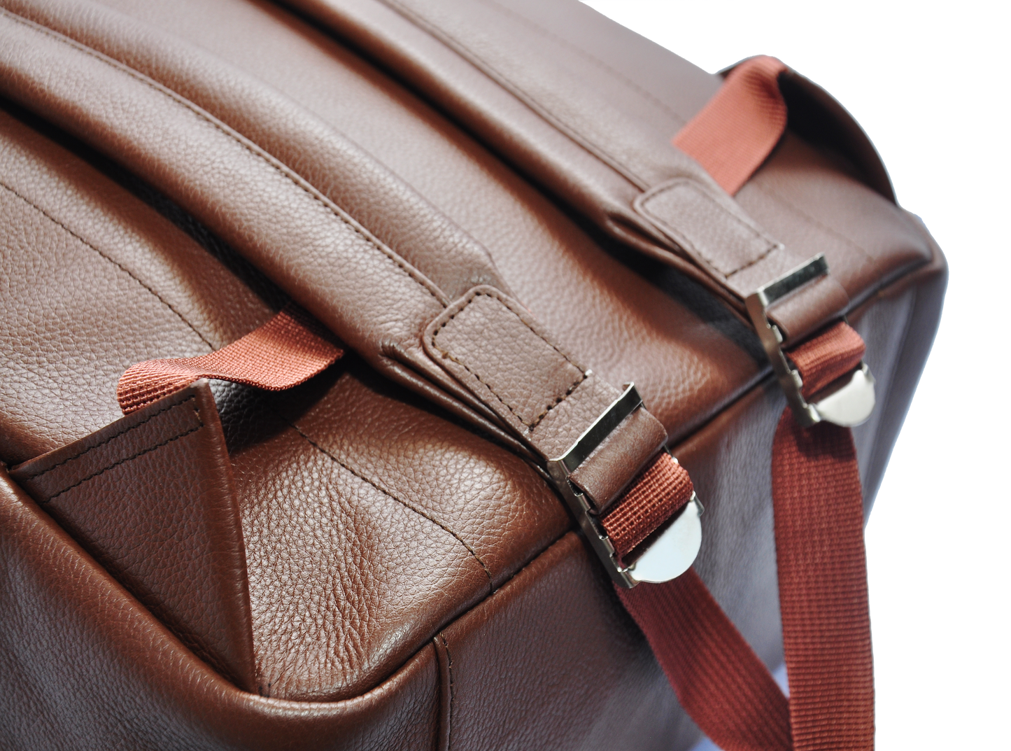 Leather Backpack Brown