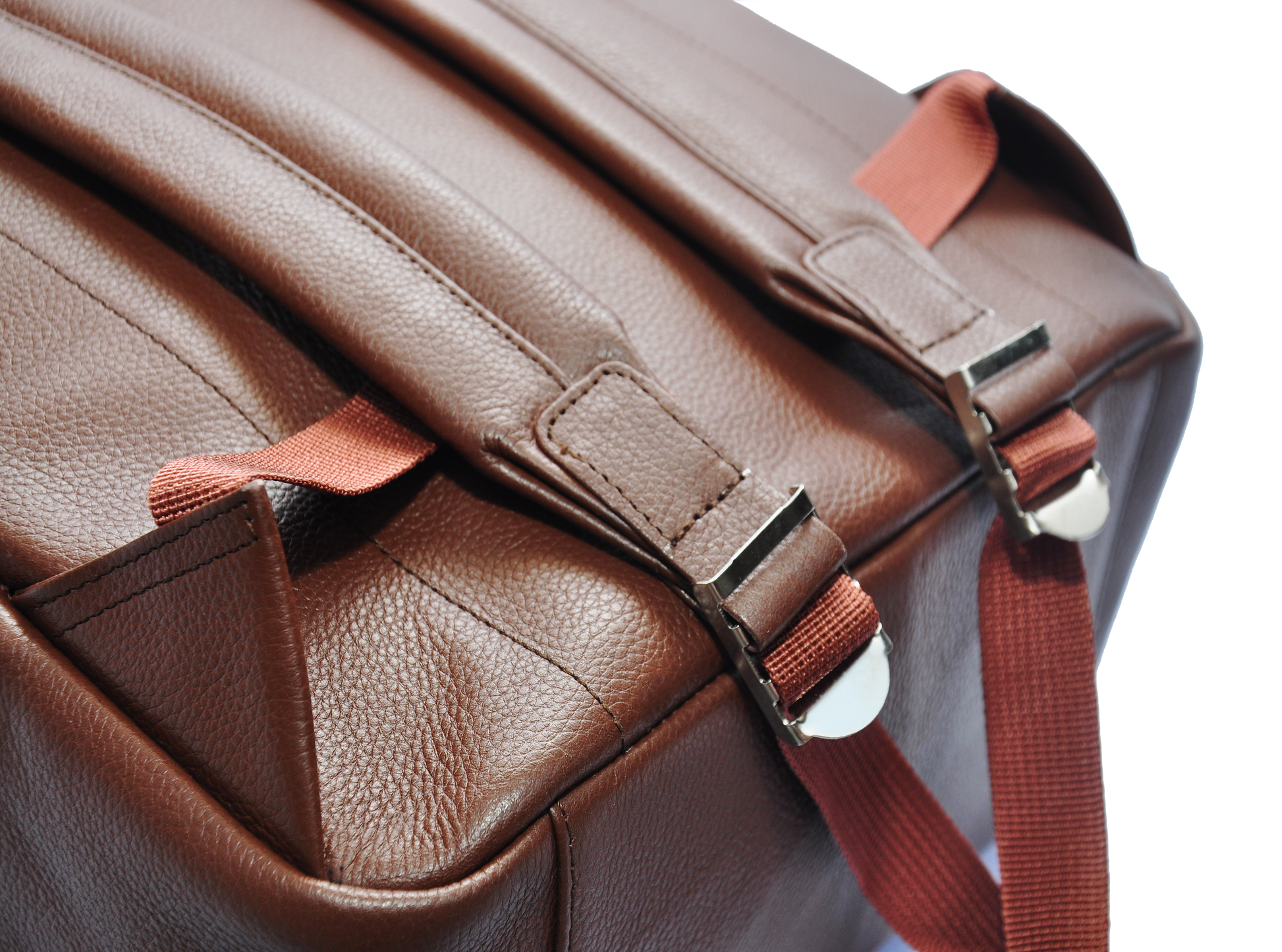 Leather Backpack Brown