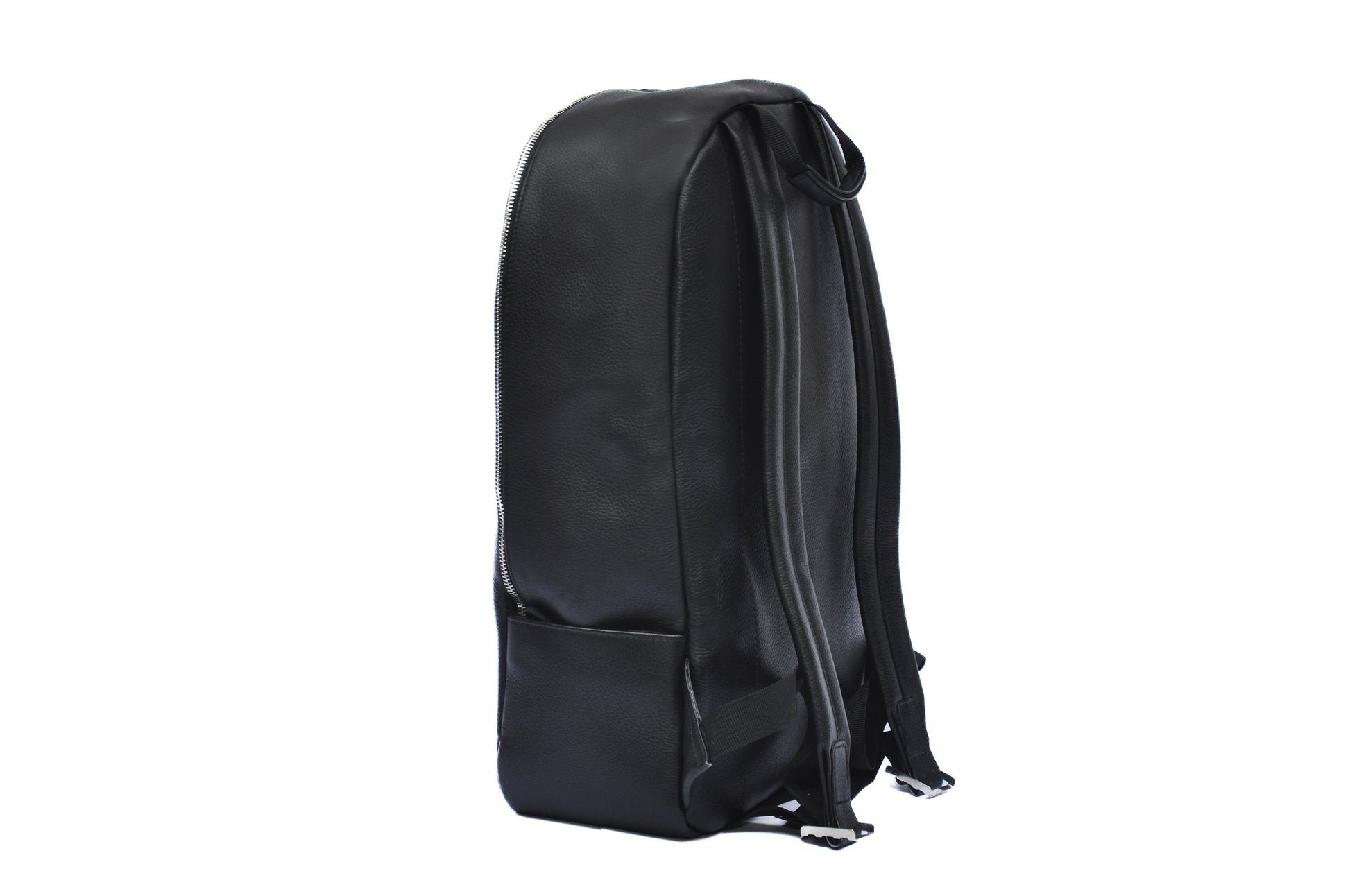 Leather Backpack Black