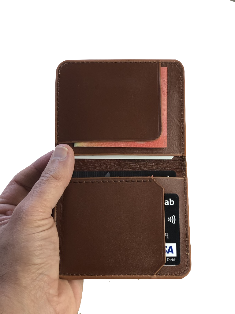 Premium Leather Wallet - Brown